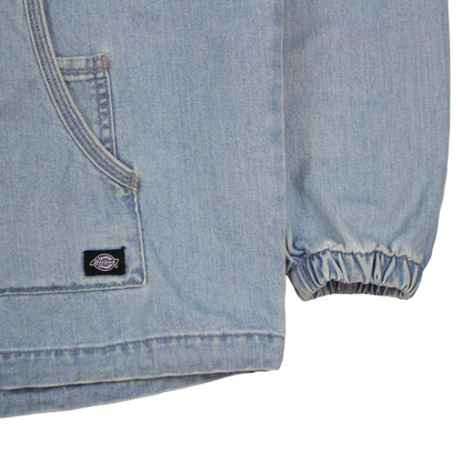 Dickies Blue Denim Light Pullover Jacket (S)