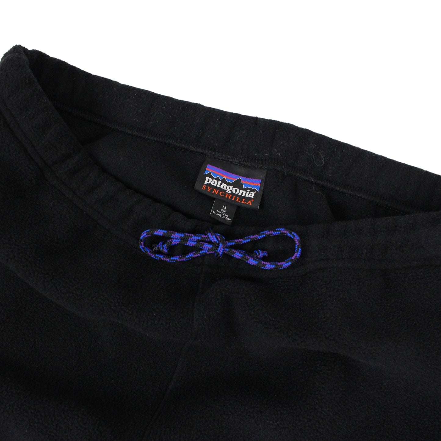 Patagonia Synchilla Black Fleece Bottoms (M)