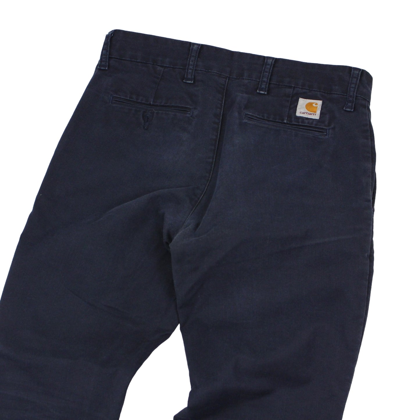 Carhartt Navy Chino Trousers (W30" X L32")