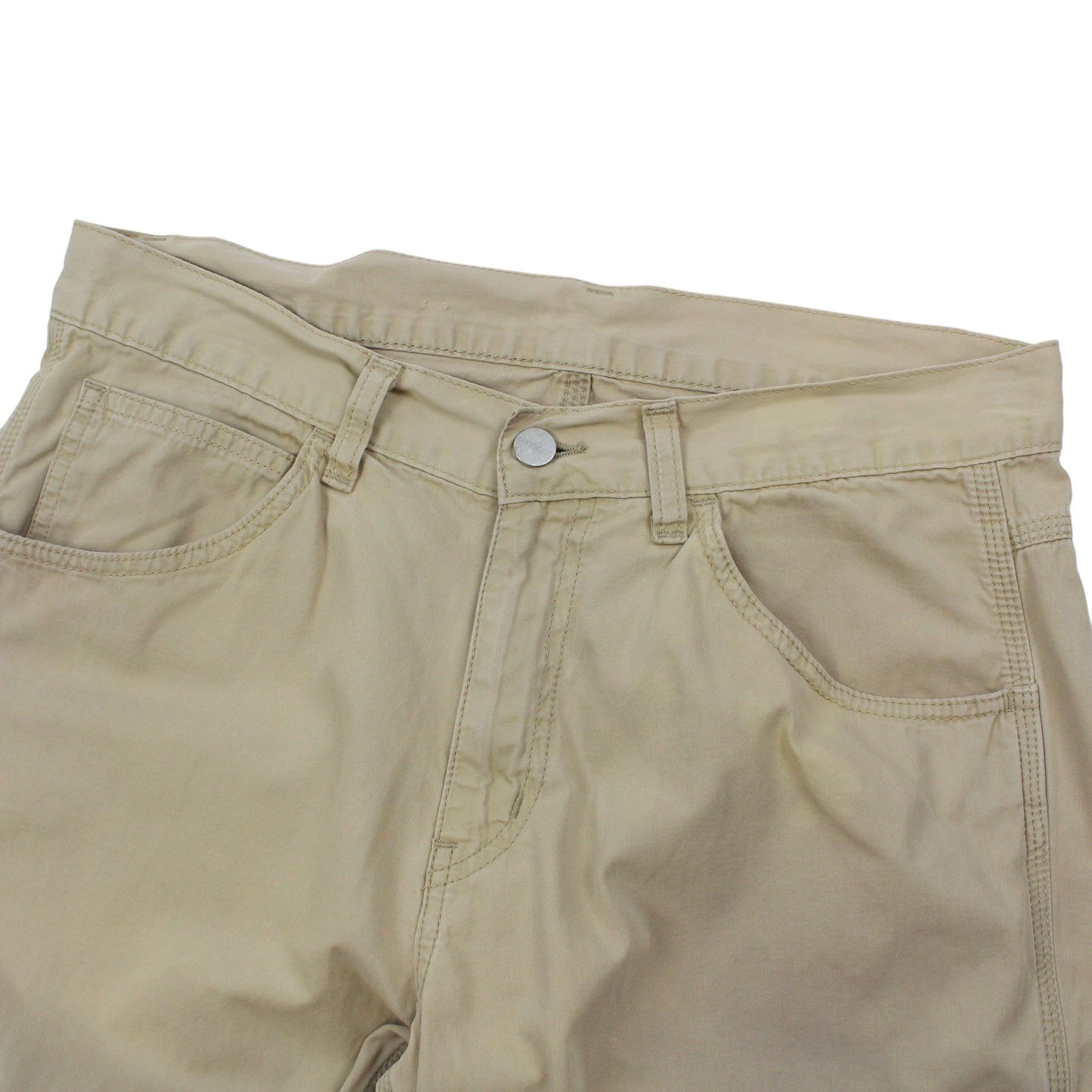 Carhartt Beige Straight Fit Trousers (W32" X L32")