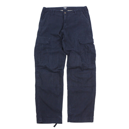 Carhartt WIP Navy Baggy Cargo Trousers (W32" X L32")