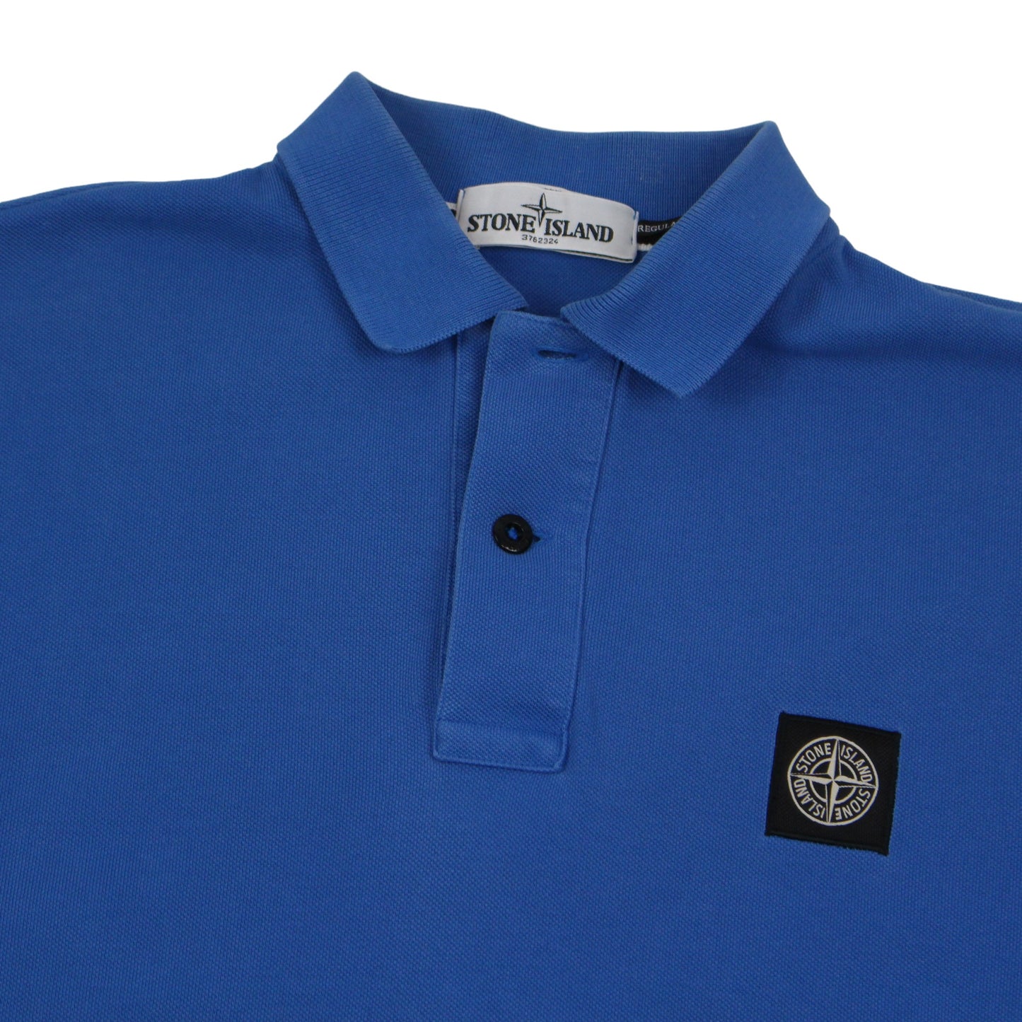 Stone Island Blue Polo Top (S)