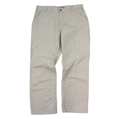 Carhartt Cream Baggy Carpenter Trousers (W38" X L32")