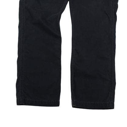 Carhartt Heavy Black Baggy Carpenter Work Trousers (W36" X L30")