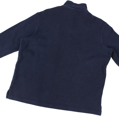 Polo Ralph Lauren Navy 1/4 Zip Sweatshirt (L)