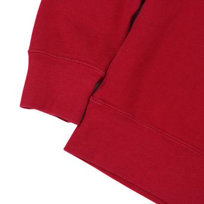 00s Best Company Red Embroidered Sweatshirt (M)