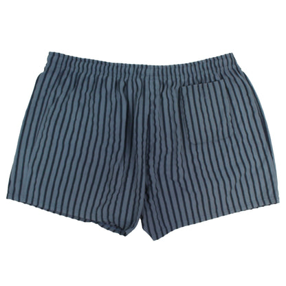 00s Lacoste Blue Striped Swim Shorts (L)