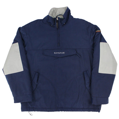 Napapijri Navy Padded Pullover Jacket (L)