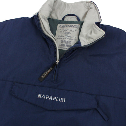 Napapijri Navy Padded Pullover Jacket (L)