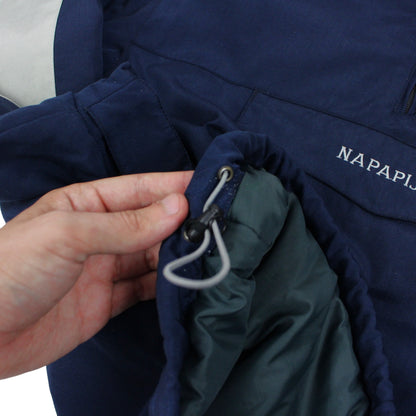 Napapijri Navy Padded Pullover Jacket (L)