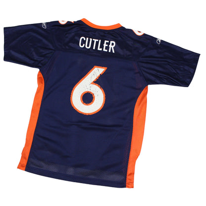 Denver Broncos Navy Reebok #6 cutler Jersey (S)