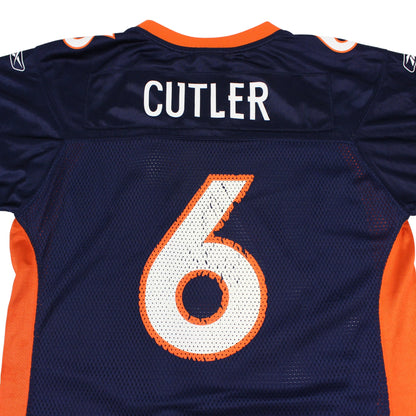 Denver Broncos Navy Reebok #6 cutler Jersey (S)