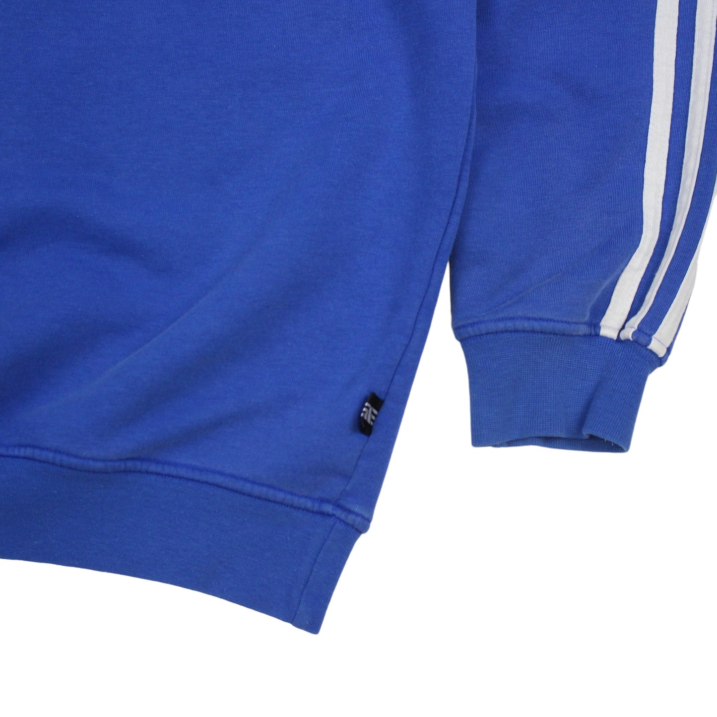 90s Adidas Blue Embroidered Sweatshirt (M)