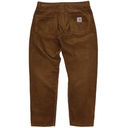 Carhartt WIP Brown Corduroy Trousers (W33" X L29")