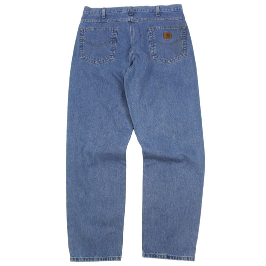 Carhartt blue Denim Relaxed Fit Jeans (W36" X L32")