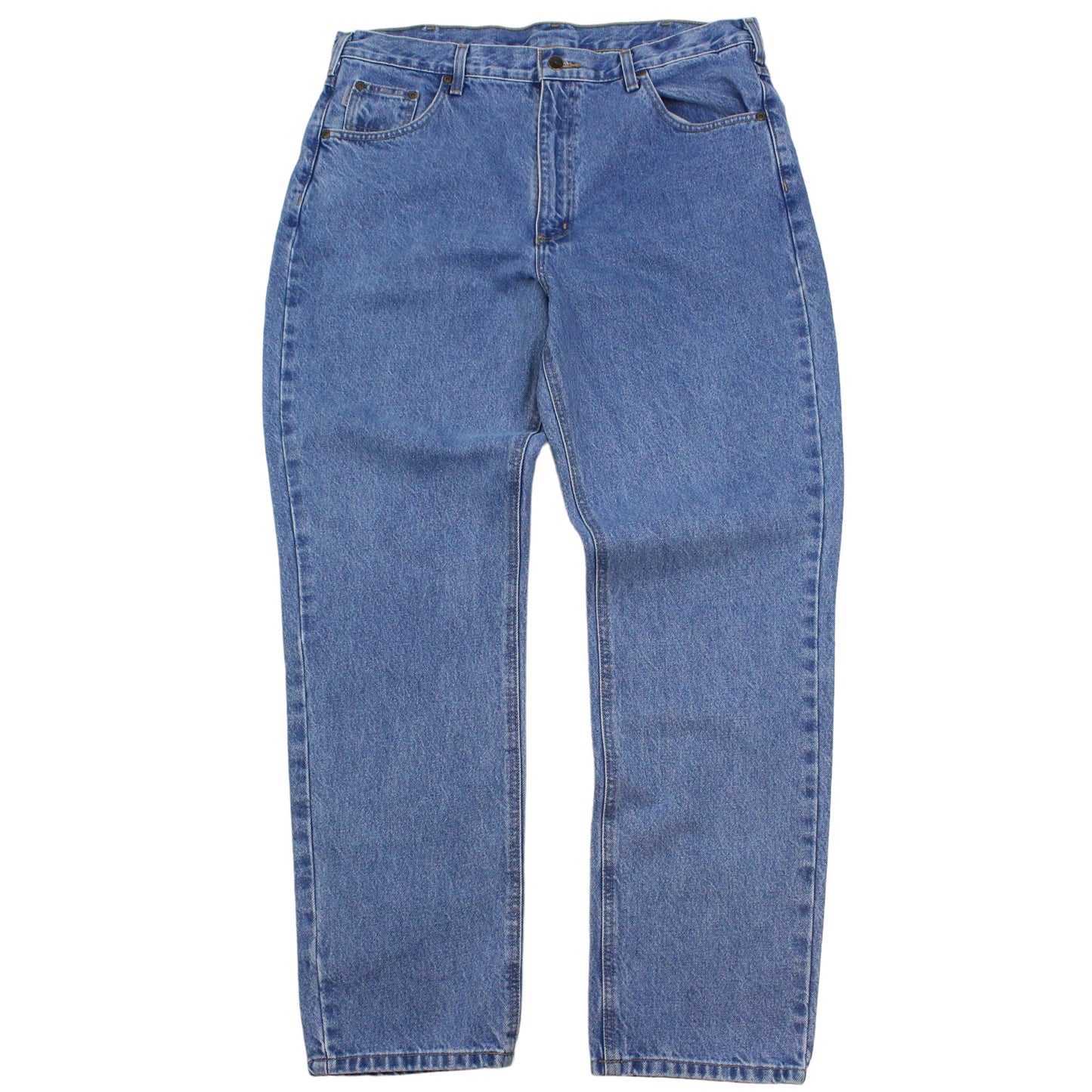 Carhartt Blue Baggy Denim Jeans (W38" X L32")