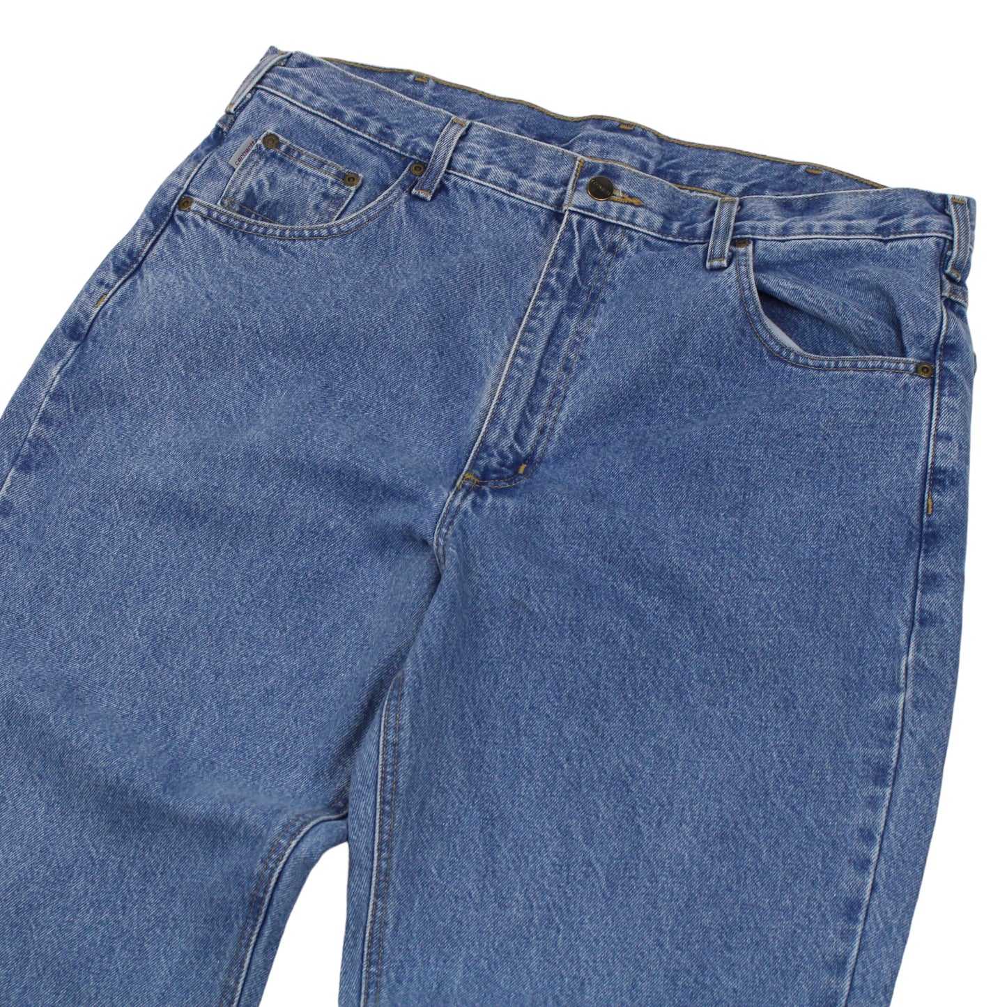 Carhartt Blue Baggy Denim Jeans (W38" X L32")