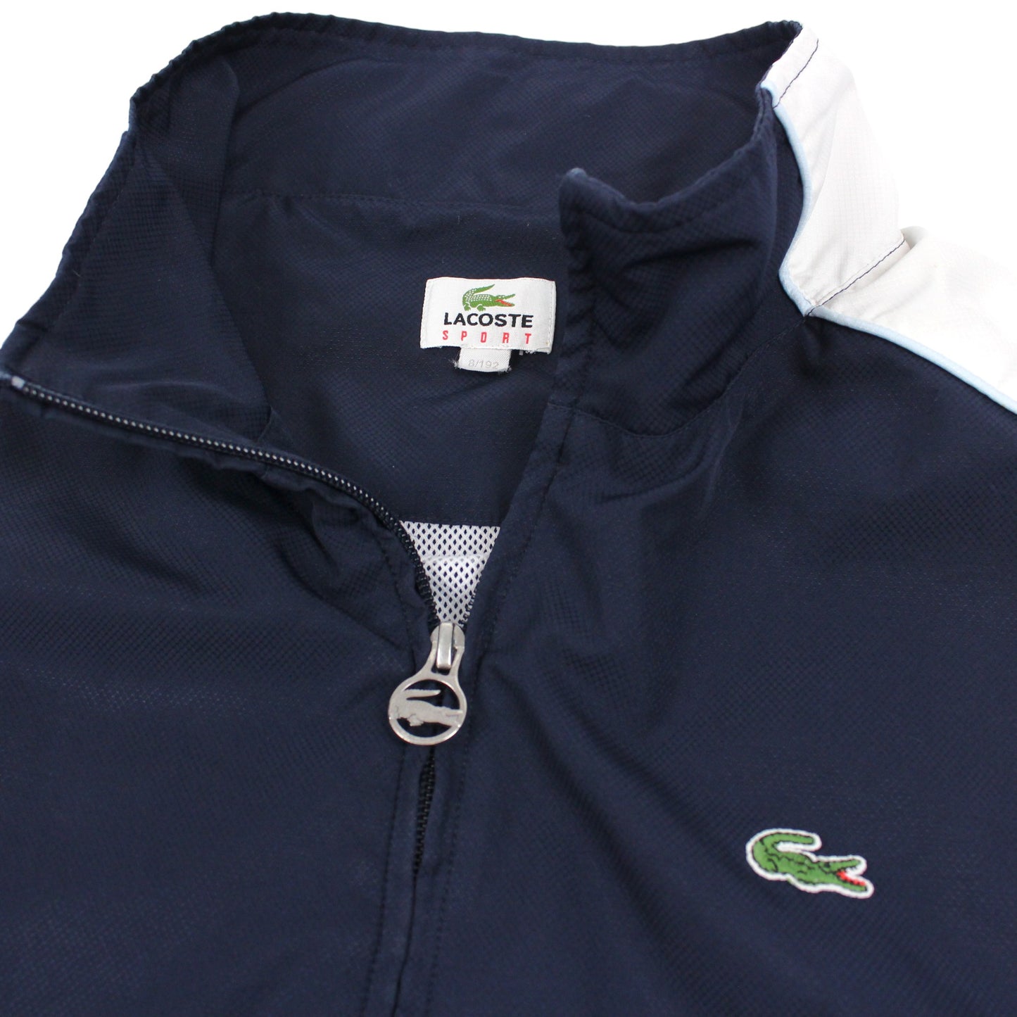 00s Lacoste Navy Track Jacket (XXL)