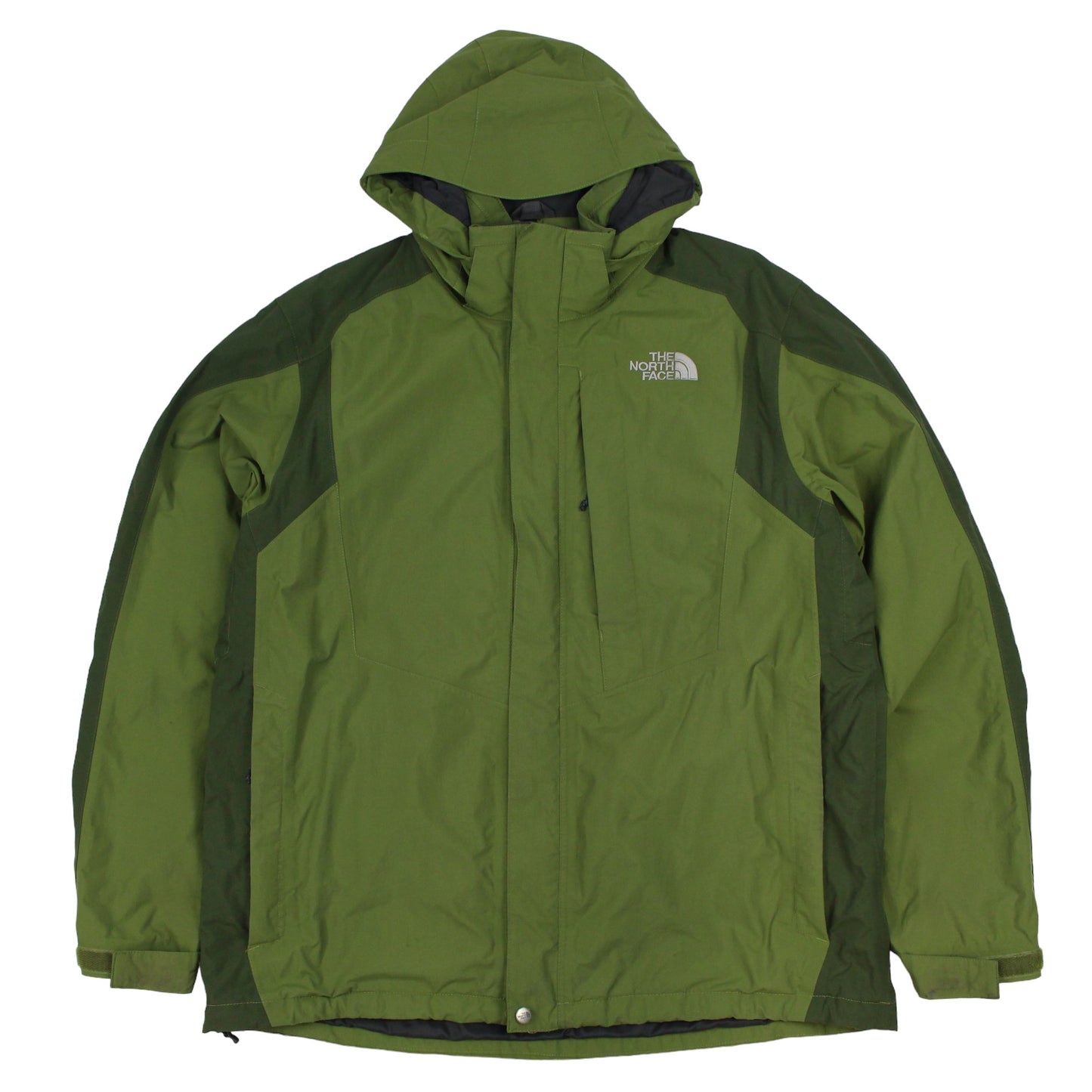 00s The North Face Hyvent Green Jacket (XL)