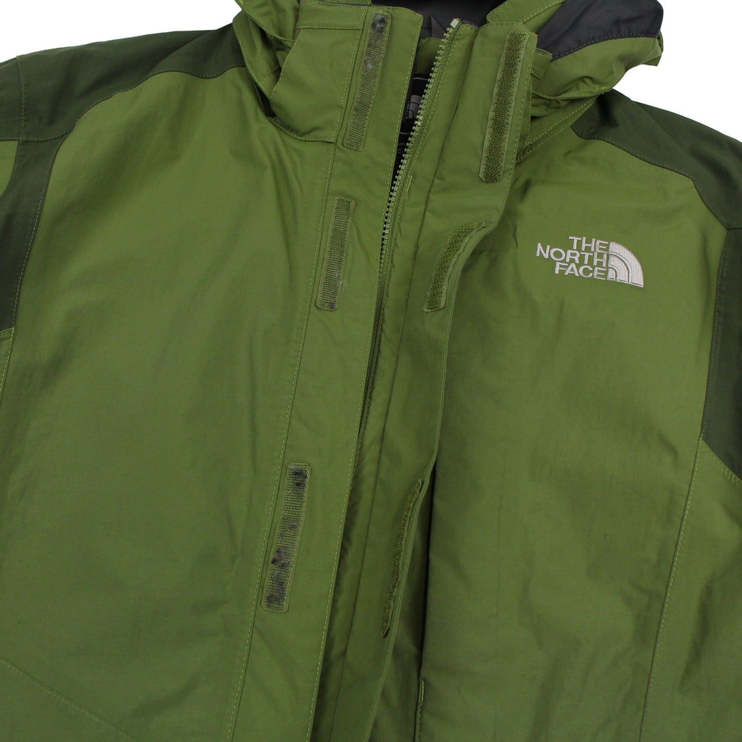 00s The North Face Hyvent Green Jacket (XL)