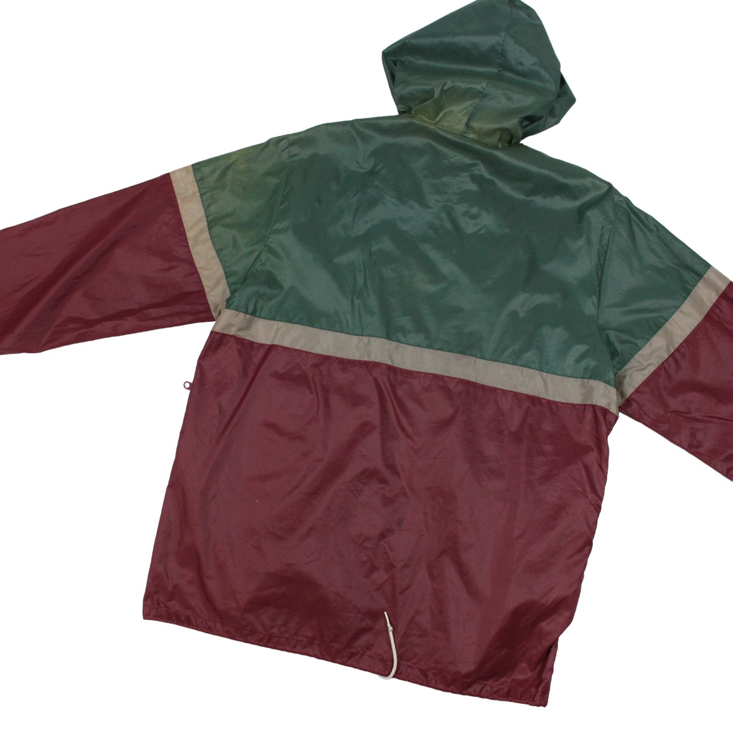 80s Lacoste Burgundy Light Jacket (L)