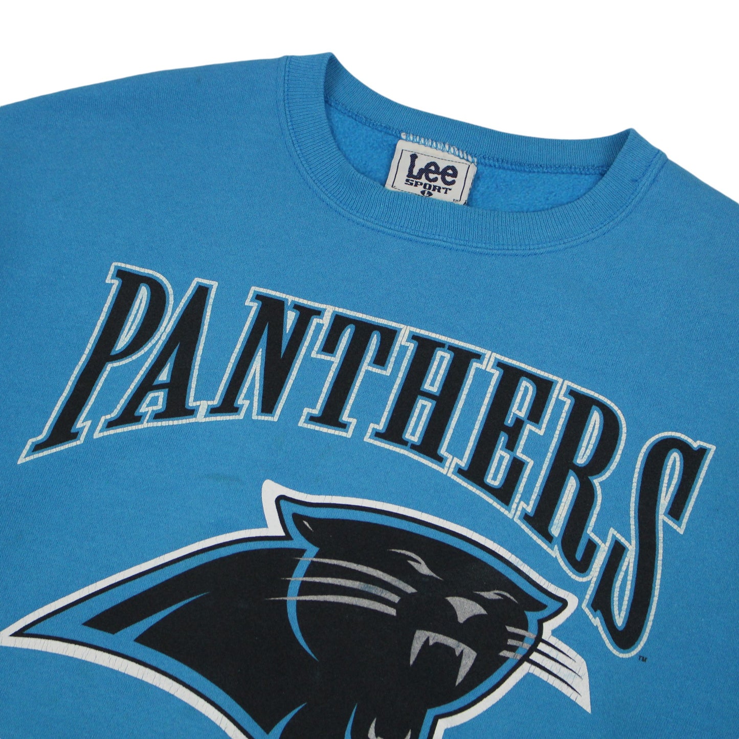 90s Carolina Panthers Lee Blue Sweatshirt (L)