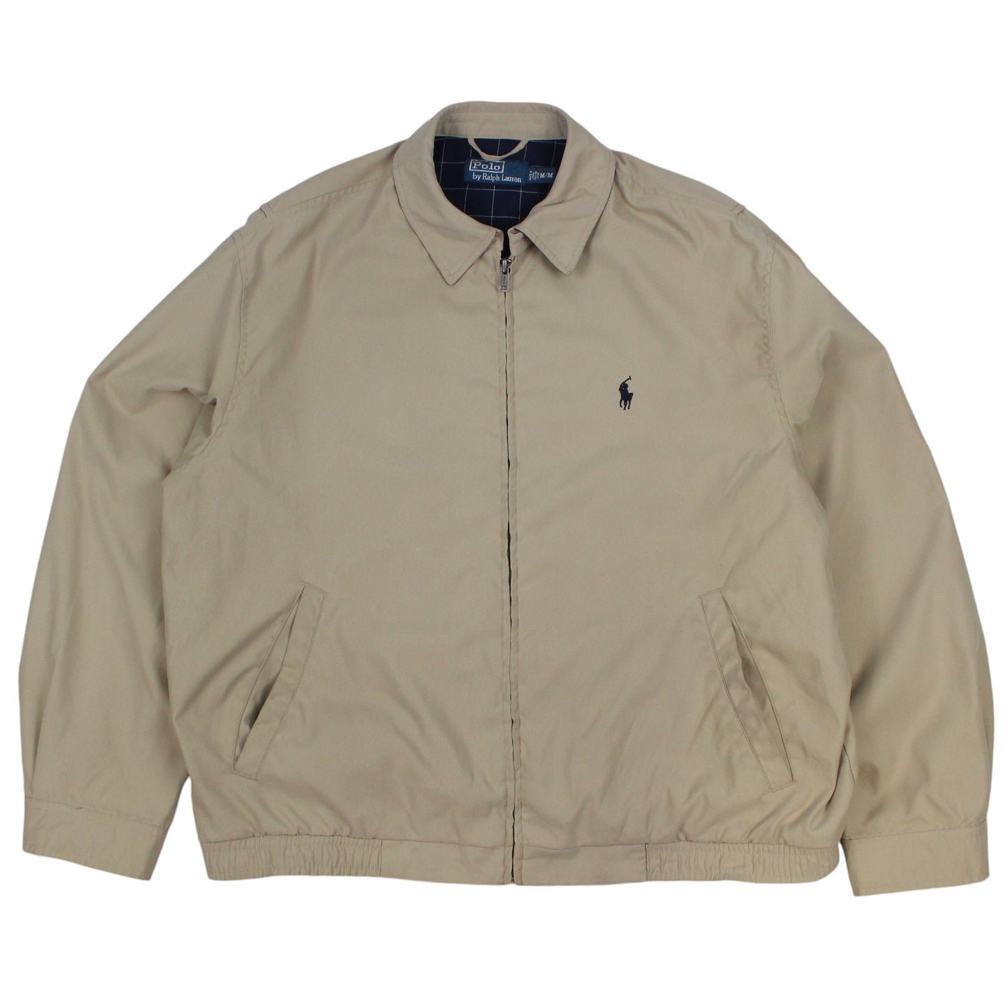 00s Polo Ralph Lauren Beige Harrington Jacket (M)