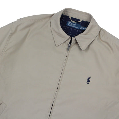 00s Polo Ralph Lauren Beige Harrington Jacket (M)