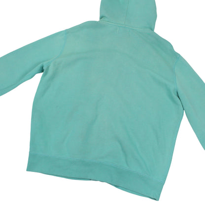 Polo Ralph Lauren Green/Cyan Heavy Full Zip Hoodie (XXL)