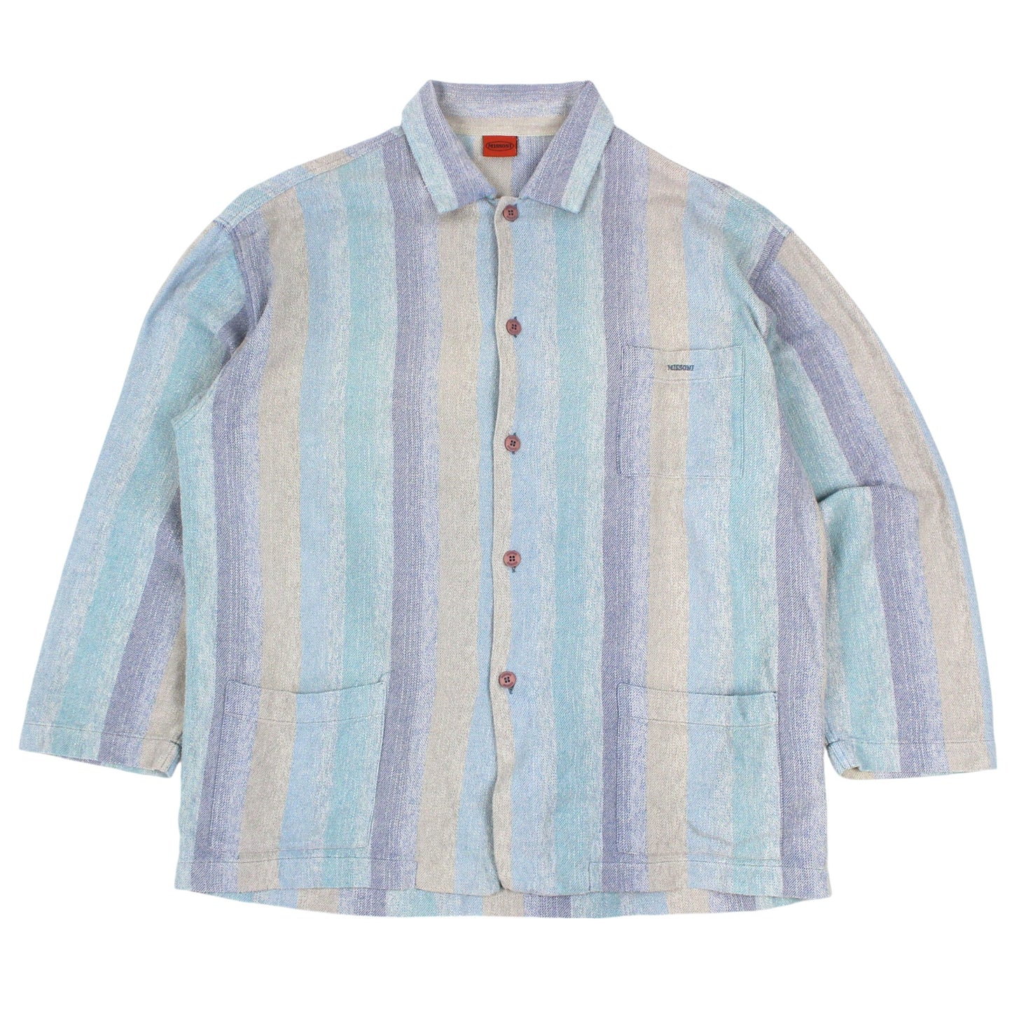 Missoni Blue Thick Overshirt (XL)