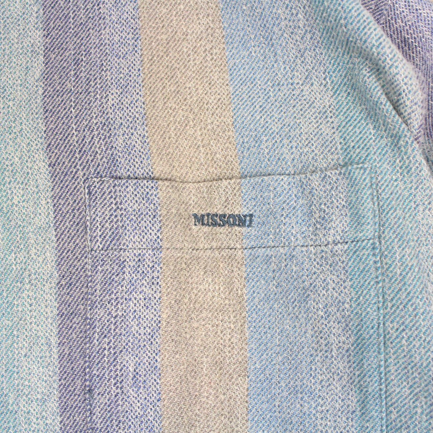 Missoni Blue Thick Overshirt (XL)