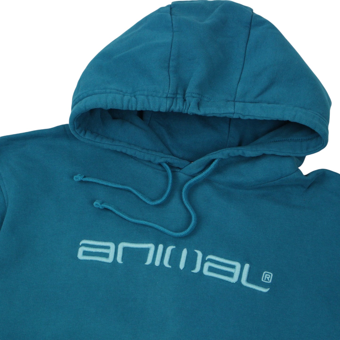 Animal Blue Embroidered Hoodie (M)