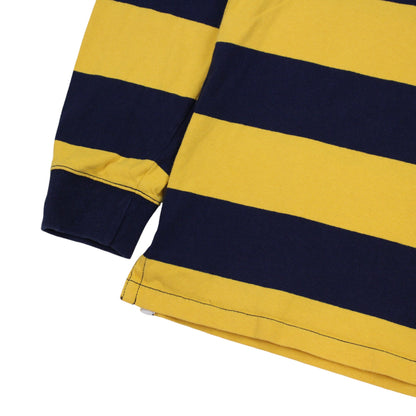 Polo Ralph Lauren Yellow/Navy Rugby Shirt (L)