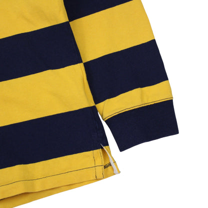 Polo Ralph Lauren Yellow/Navy Rugby Shirt (L)