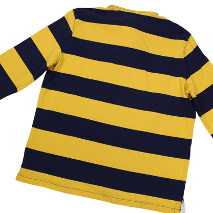 Polo Ralph Lauren Yellow/Navy Rugby Shirt (L)