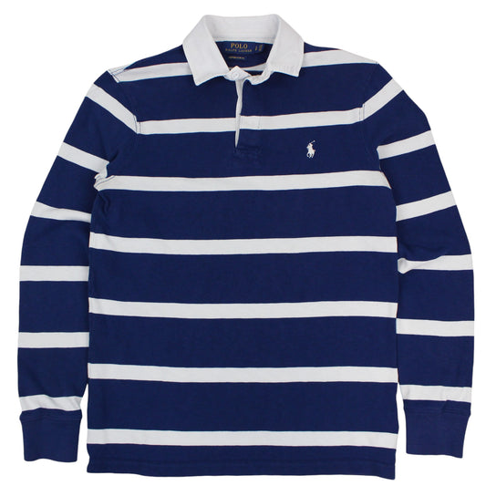 Polo Ralph Lauren Navy Rugby Shirt (S)