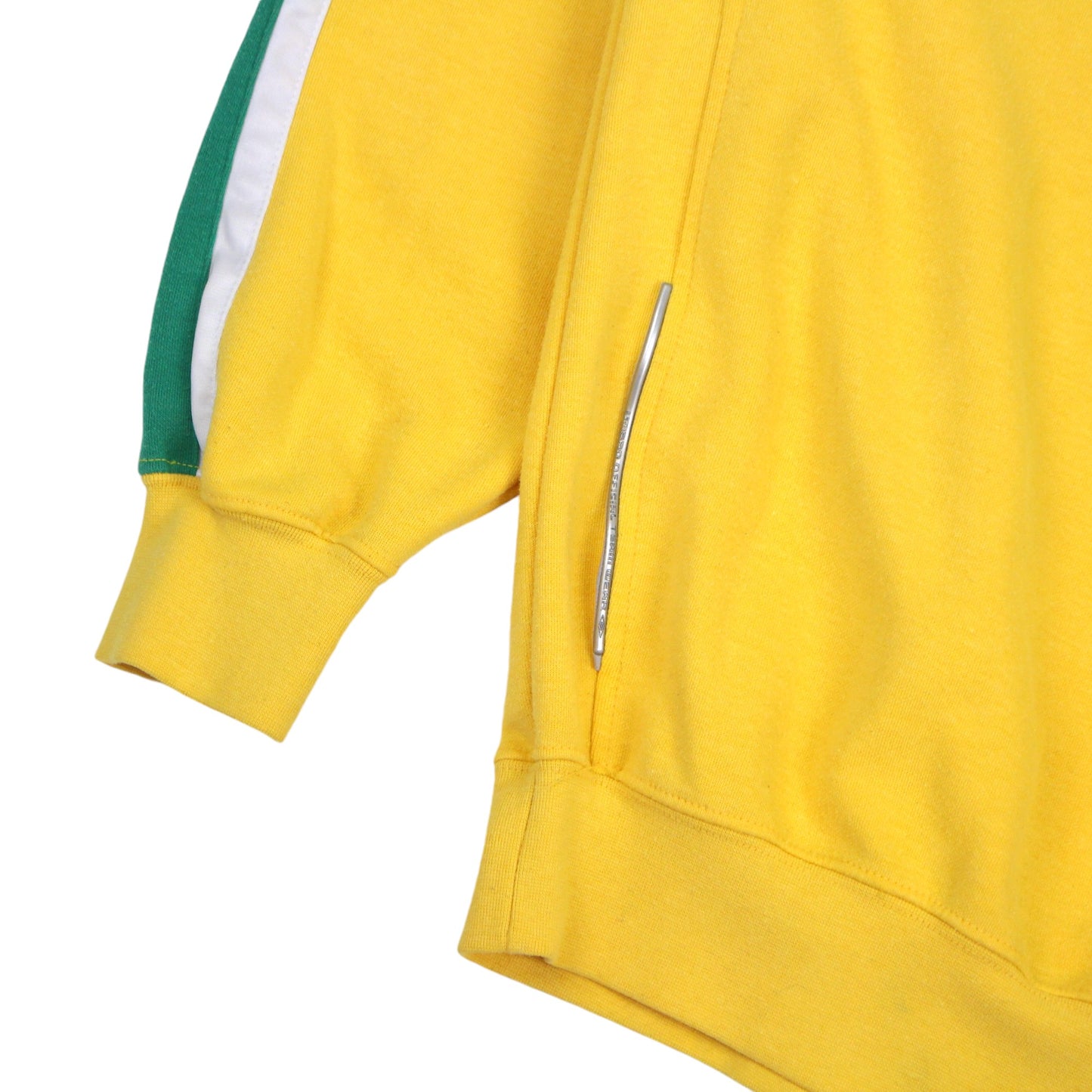 00s Umbro Yellow Embroidered Sweatshirt (M)