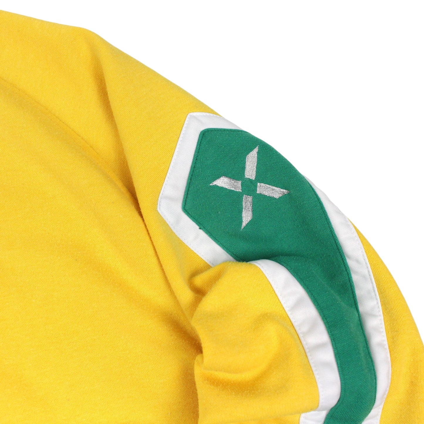 00s Umbro Yellow Embroidered Sweatshirt (M)