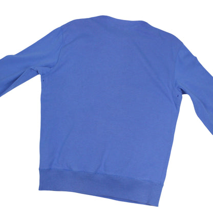 00s Polo Ralph Lauren Blue Collared Sweatshirt (M)