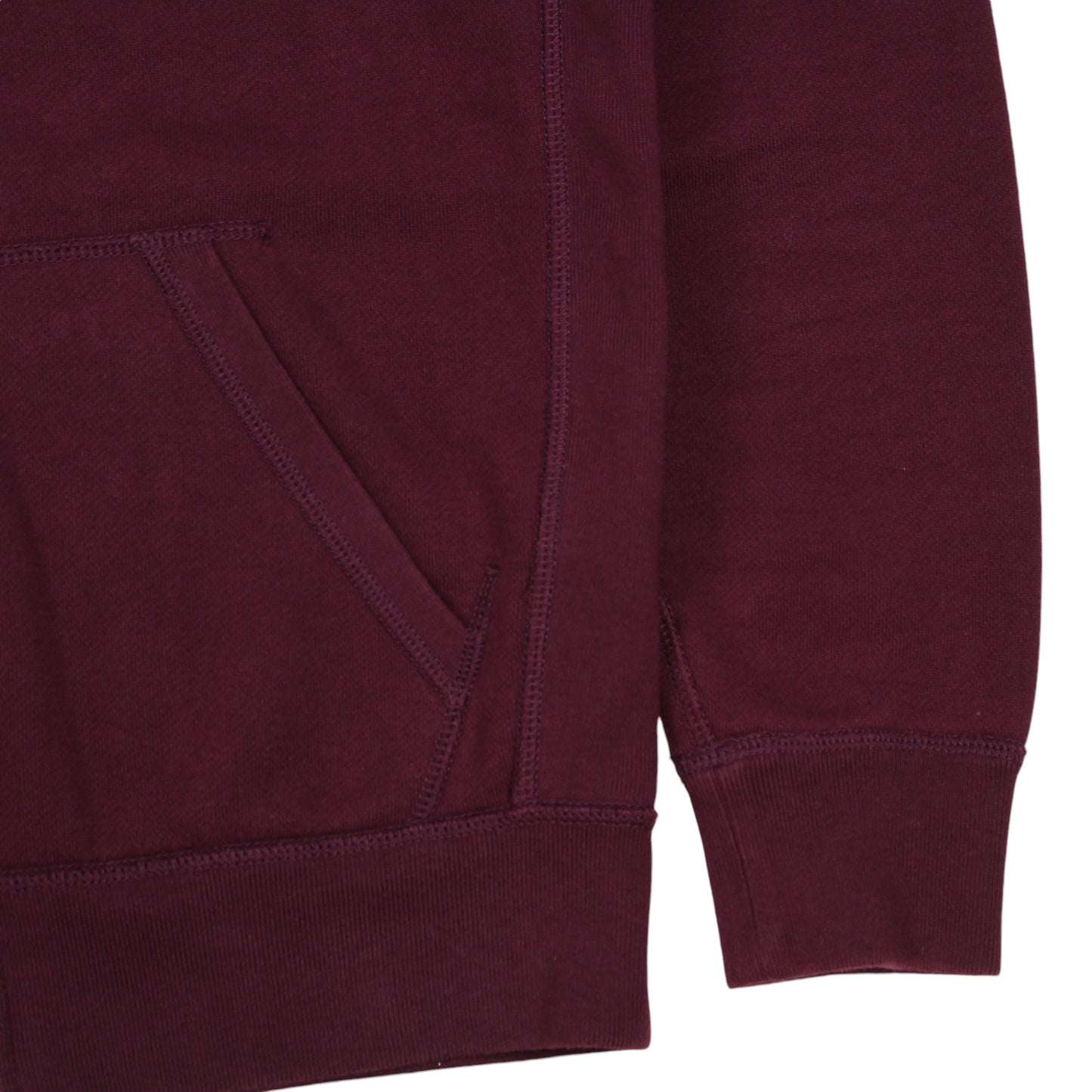 Polo Ralph Lauren Burgundy Heavy Full Zip Hoodie (M)