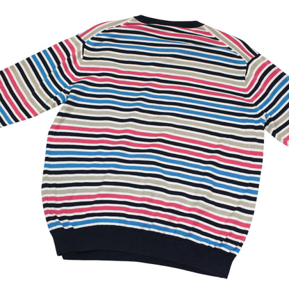 Lacoste Multi-coloured Knitted Jumper (XL)