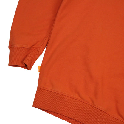 Timberland Orange Embroidered Sweatshirt (L)