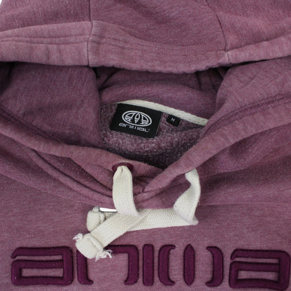 Animal Burgundy Embroidered Hoodie (M)