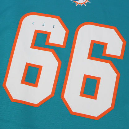 Miami Dolphins NFL Green #66 Jersey (XL)