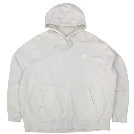 Nike Off White Embroidered Hoodie (XXL)