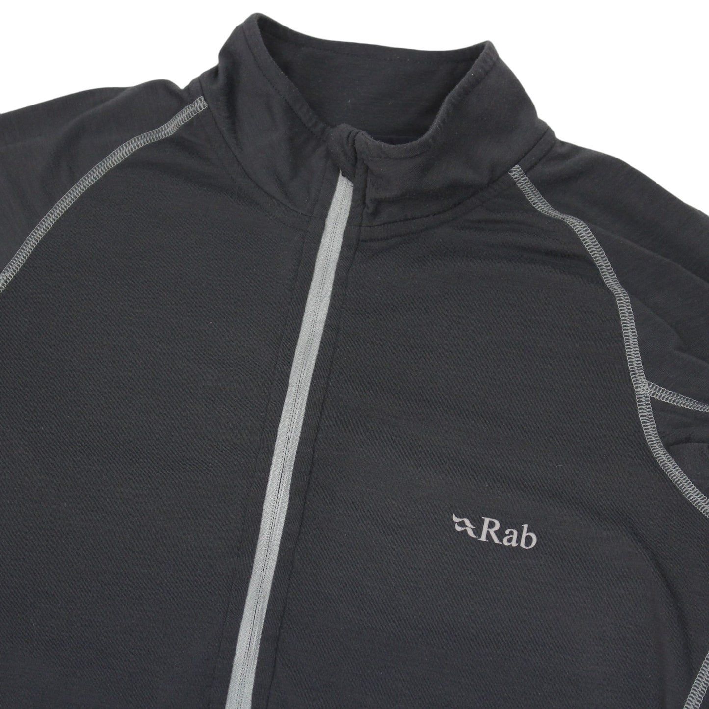 Rab Grey Aeon Plus 1/4 Zip Tee(S)