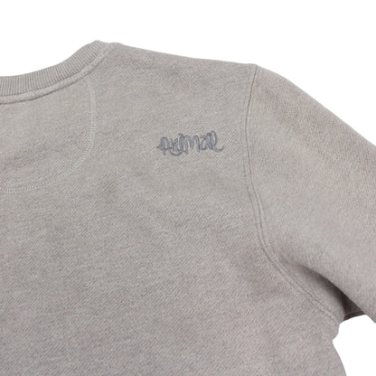 00s Animal Brown Embroidered Sweatshirt (S)