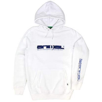 00s Animal White Embroidered Hoodie (M)