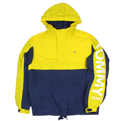 Tommy Hilfiger Navy/Yellow Pullover Light Jacket (M)