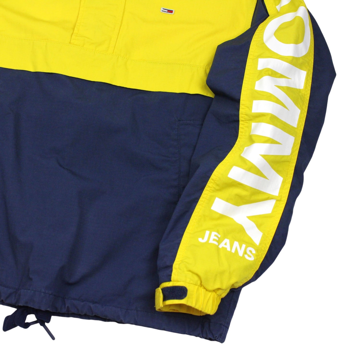 Tommy Hilfiger Navy/Yellow Pullover Light Jacket (M)